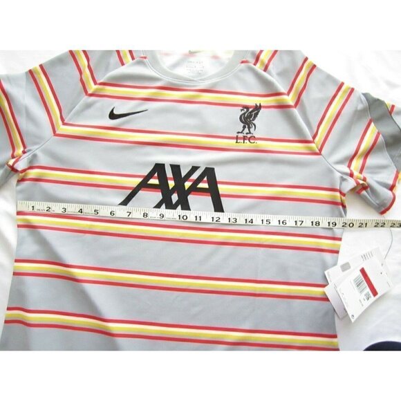 2021 New Women's  Nike Liverpool FC Soccer Jersey Sz L (DB7648-017) - Picture 3 of 9